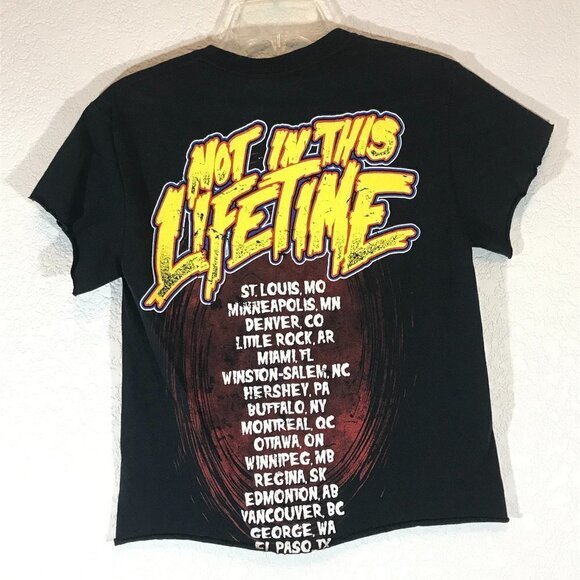 Concert Tour T Shirt Guns n Roses Los Angeles Not in This Lifetime - Picture 8 of 9